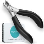 Toenail Clippers for Thick Nails - Heavy Duty Professional Thick & Ingrown Toe Nail Clipper for Men & Elderly, Large Toenail Scissors for Seniors
