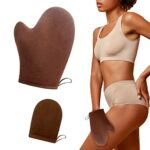 Self Tanning Mitt, Self Tanning Mitt Applicator, Double Sided Fake Tan Mitt Applicator, Self Tan Mitt Glove, Self Tanning Glove with Thumb and Cu
