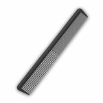 JeoPoom Carbon Comb, Compact Carbon Comb, Coarse Fine 2 Teeth, Break-Proof Anti-Static, Salon Hairdresser Hair Care Tools For Men And Women With