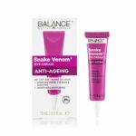 Balance Active Formula Snake Venom Eye Cream (15ml) - With SYN®-AKE & Marine Collagen. Minimises Under Eye Bags & Shadows. Smoothes & Moisturises