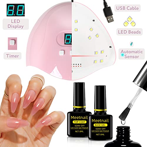 Gel Nail Kit 12 Colours 8ML 54W UV Lamp Starter Kit For Beginners (UK Company)