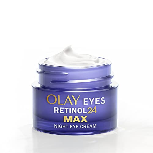 Olay Retinol 24 MAX Eye Cream With 40% More Retinol Complex, Advanced Anti-Ageing Eye Cream For Firmer Skin, Reduces Wrinkles, Fine Lines And Pig