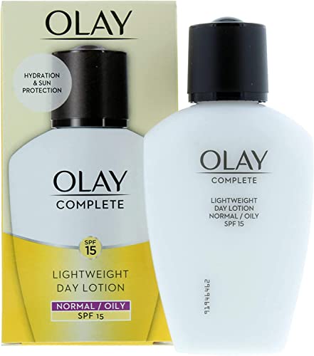 Olay Complete Care SPF 15 Day Fluid Normal/Oily for Women, 3.4 Ounce by Olay