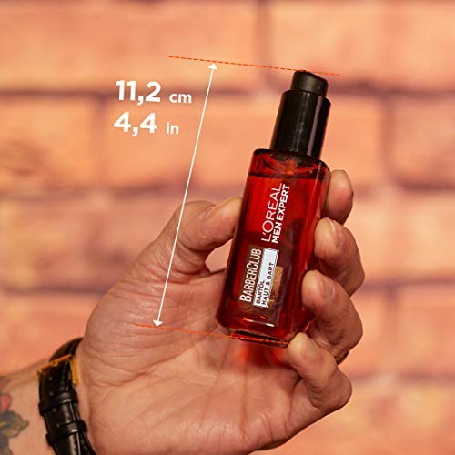 L'Oréal Men Expert Barber Club Beard Oil Skin and Beard, 1er Pack (1 x 30 ml)