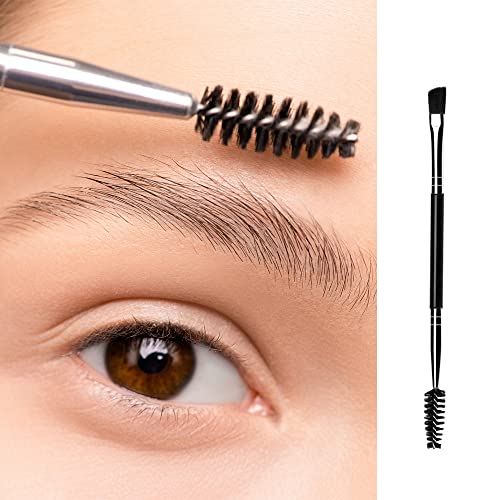 BAISDY 4Pcs Eyelash Comb Separator, Eyelash Mascara Brow Brush Makeup Grooming Tool