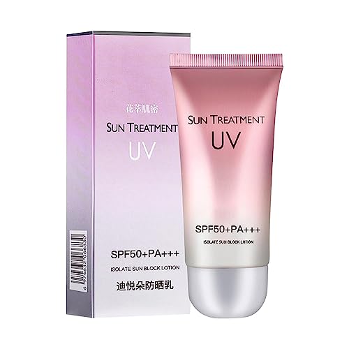Sun Treatment Uv Spf 50 Korean,Sunscreen Cream Uv Isolation Spf 50+,60g Sunscreen Cream,Sunscreen Isolation Cream,Sun Screen Protector for Face a