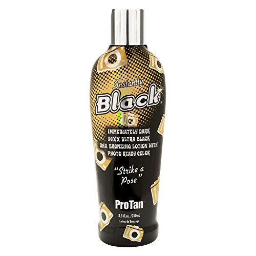 ProTan 50XX Instantly Black DHA Bronzing Lotion, Ultra Black 250 ml