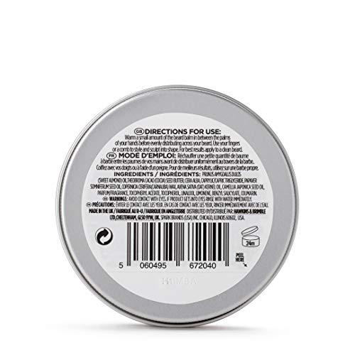 Hawkins & Brimble Beard Balm 50g - Smooth Soft & Manageable Beard Growth Support | with Acclaimed Signature Scent