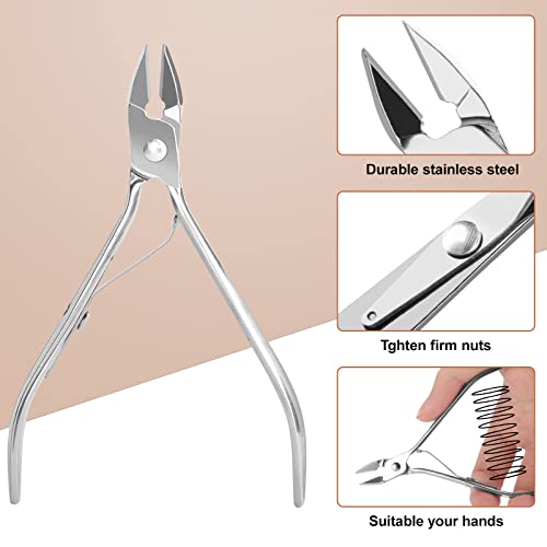 Balala Manicure Set, Nail Clippers Cutters, Professional Stainless Steel Pedicure Care Tools, Grooming Tools Manicure&Pedicure Care, Toe Finger N