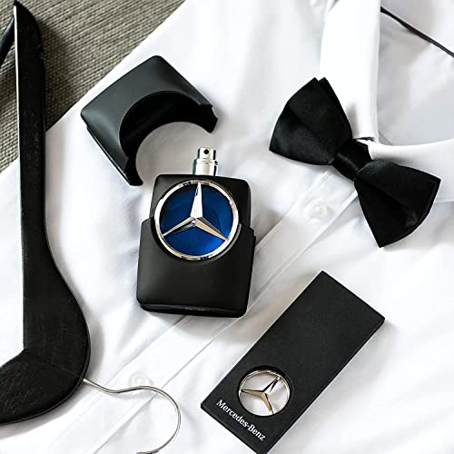 Mercedes-Benz Man - Elegant Fragrance With Sensual, Floral, Woody Notes - Mesmerize The Senses With Original Luxury Men’s Eau De Toilette Spray -