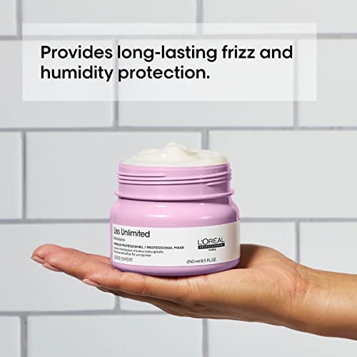 L’Oréal Professionnel Mask, For Rebellious & Frizzy Hair, Serie Expert Liss Unlimited, 250 ml