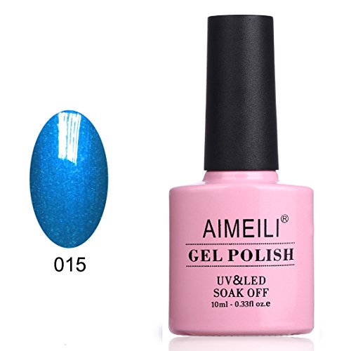 AIMEILI Nude Gel Nail Polish, UV/LED Soak-Off Gel Polish French Nail Gel, Nail Lamp Nail Art Manicure Salon DIY at Home, Long Lasting & Easy to A