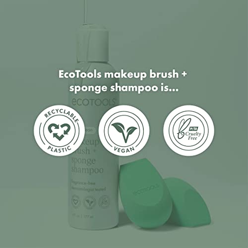 EcoTools Make Up Brush Shampoo (Cleansing Gel) - 6 fl oz