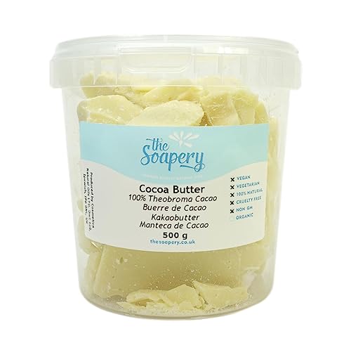 Cocoa Butter 500g - Unrefined - 100% Natural and Pure