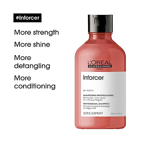 L'Oréal Professionnel Serie Expert Inforcer Shampoo, For Fragile, Breaking & Weakened Hair, 300 ml