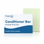 Friendly Soap- Natural Lavender & Tea Tree Conditioner, Softening, Moisturising & Nourishing, Handmade with Calming Essential Oils, No Sulfates &