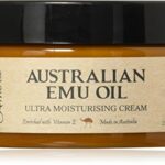 Paraben-Free Australian Emu Oil Ultra Moisturizing Cream (250ml) Pharmaceutical Grade, Super Strength, Made in Australia