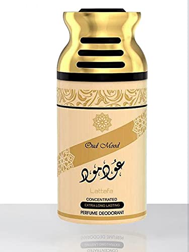 Oud Mood 250ml | Perfume Deodorant Spray | Woody Floral Long Lasting Scent (for Women and Men) (Unisex)