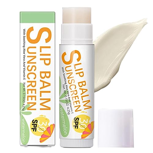 Chapstick with SPF 30 - Bum Sun SPF30 Lip Sunscreen | Travel Size Sunscreen for Lips,Soothes, and Moisturizes Lips, Sun Protection Lip Care Dosul