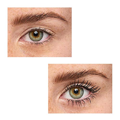 L'Oreal Paris Voluminous Mascara Carbon Black, Visibly Thicker Looking Lashes, Suitable for Sensitive Eyes