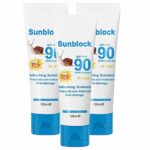 Face Sun Cream,100ml Facial Sun Protection Cream，Lightweight cream, anti-sweat facial sunscreen moisturizer, promotes skin moisture for dry skin-