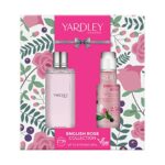 Yardley London English Rose EDT & Mist Set Gift box - Gifts for Women - Christmas her - Ideal Birthday, New year Eve, Anniversaries - Vegan frien