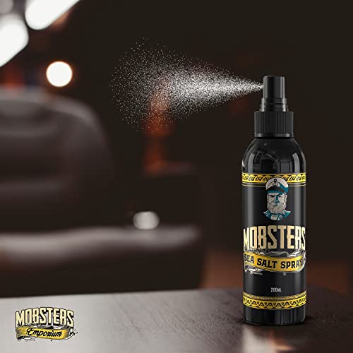 Mobsters Emporium Sea Salt Spray, Texturising Spray for Men, Adds Volume and a Natural Finish, Flexible Hold, Salt Spray for Hair Men and for Wom