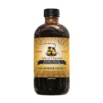 Sunny Isle Jamaican Black Castor Oil Original 100% Pure Castor Beans Oil For Hair, Eyelashes And Eyebrows 4 oz
