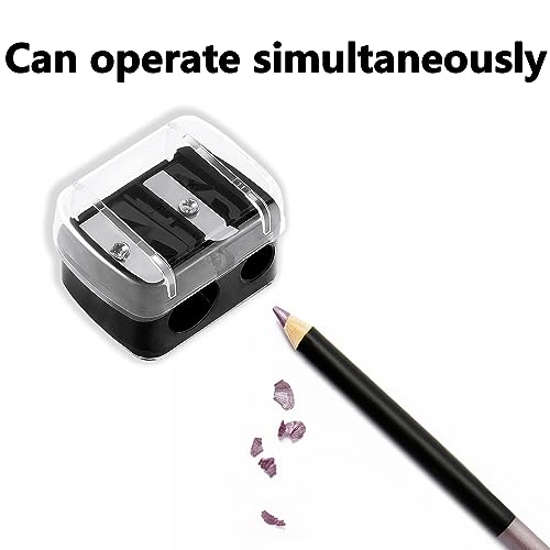 Eyeliner Sharpener Dual Pencil Sharpener Cosmetic Pencil Sharpener Lip Liner Sharpener Eyeliner Sharpener Eye Multi-Sized Eyebrow Pencil Sharpene