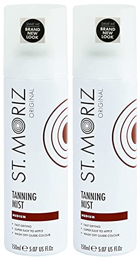 St Moriz Instant Self Tanning MIST Medium (2 Pack) 2 X 150ml Each
