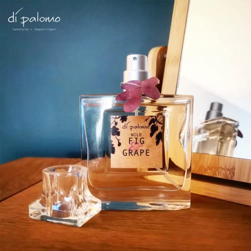 Di Palomo Vegan Wild Fig & Grape Eau De Parfum 50ml. Perfume for Women. Long Lasting Fragrance. Ladies Perfume Gifts for Her. Luxury Fragrance Gi