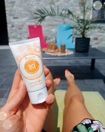 Polåar - Polaar Sun SPF50+ Sunscreen Fluid - Very High Protection Sun Cream - Suitable for Sensitive Skin, No White Marks, Does Not Stick - Vegan