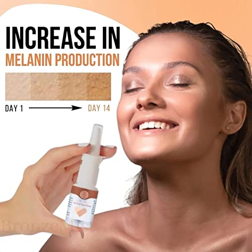 BronzeMist Tanning Nasal Spray,2pcs Self Tanning Nasal Spray,Sunless Tanning Mist,Summer Color Sunless Self Tanning Mist for All Skin Tones