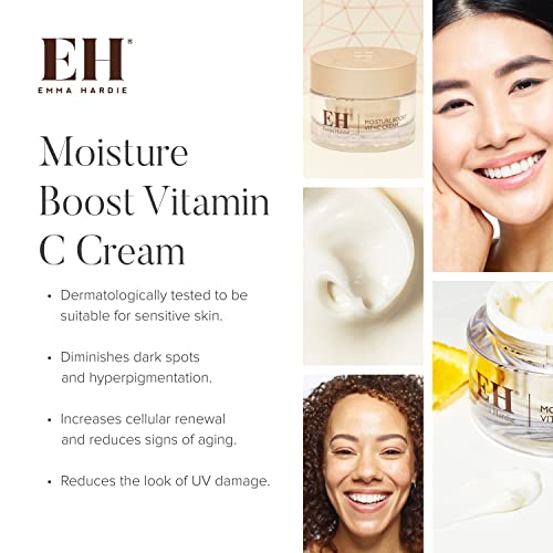 Emma Hardie The Brilliance Edit Gift Set - Featuring Four Luxurious Skin Care Goodies & a Cleansing Cloth, Packed in a Convenient Cosmetic Bag