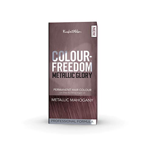 Colour Freedom Metallic Permanent Silver Blonde Conditioning Hair Dye. Infused with Shea Butter and Argan Oil for Ultra Glossy Conditioned Hair.