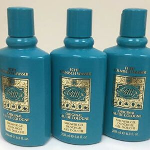 3 x 4711 Eau de Cologne Shower Gel 200ml - Multibuy
