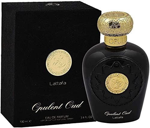 Opulent Oud Musk Blue Black White By Lattafa Halal Attar EDP Spray Perfume 100ml french Arabian Perfumes(Opulent Oud)