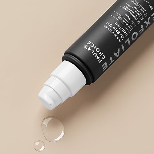 Paula's Choice SKIN PERFECTING 2% BHA Gel Exfoliant - Targets Blackheads & Enlarged Pores - Exfoliating Peel with Salicylic Acid - All Skin Types