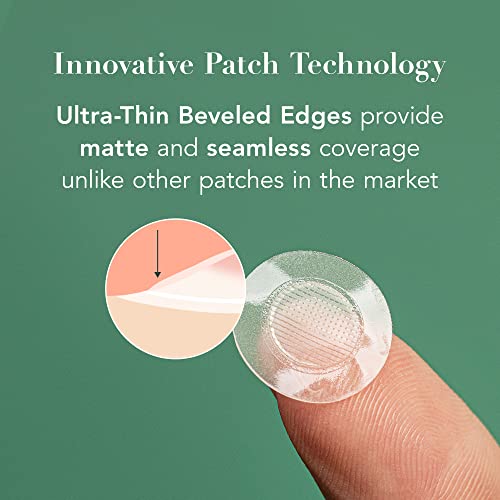 Rael Pimple Patches Microcrystal Acne Healing Patch - Acne Spot Patches Tea Tree Treatment (1Pack, 9 Patches)