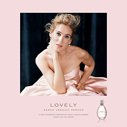 Sarah Jessica Parker Lovely Eau de Parfum 100ml, Body Lotion 200ml, Body Mist 236ml and Canvas Bag