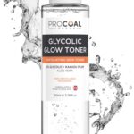 Glycolic Glow Toner with Vitamin C & Aloe Vera by Procoal - Pore Minimizer, Brightening & Exfoliating Skin Toner for Face, Glow Tonic for Face, 1
