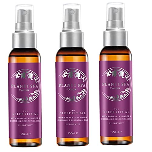 Pack of 3 Planet Spa Sleep Ritual Pillow Mist – 3 x 100ml by Avon