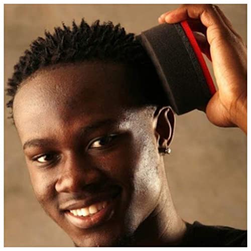 kuou 2 Pcs Hair Sponge, Curl Sponge Afro Sponge Hair Sponge for Twists and Dreads Hair Twist Sponge Curling Sponge for Afro Hair