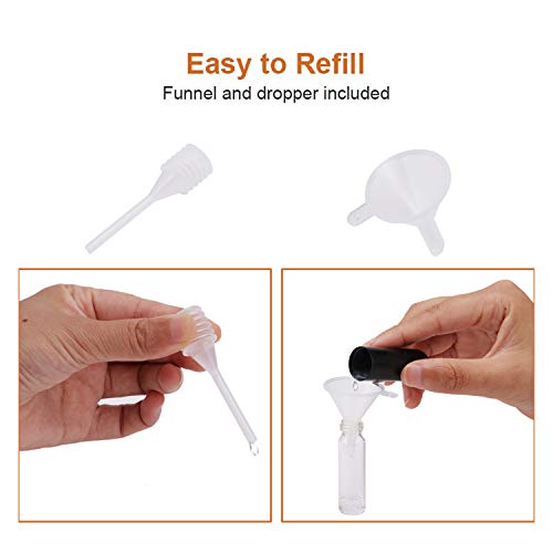 Perfume Atomiser Bottles, Scoolr 5 Pieces Perfume Atomisers Refillable Perfume Atomizer Mini Perfume Bottles Travel Fragrance Empty Spray Bottle