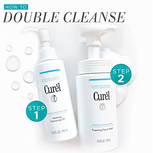 Curel Makeup Remover Cleansing Oil for Dry, Sensitive Skin 150ml