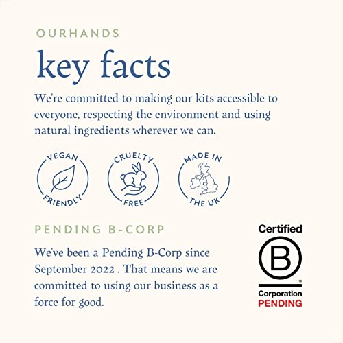 Perfume Blending Kit by OurHands - create your own bespoke fragrance, the perfect set for women and men, includes refillable atomiser