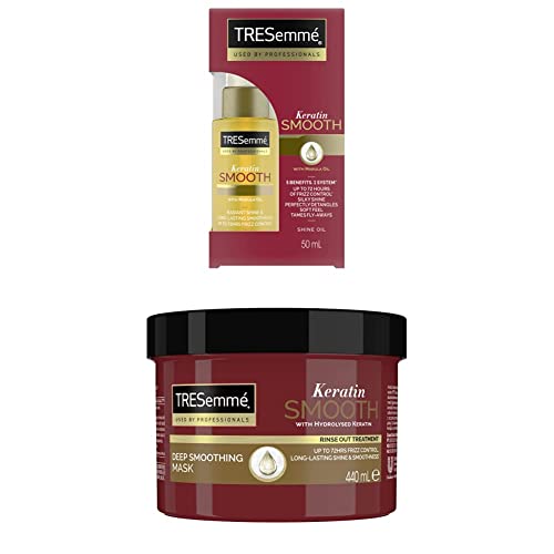 TRESemmé Pro Collection Keratin Smooth Shine Oil with keratin and marula oil for soft, shiny, frizz-free hair 50 ml