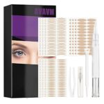 Invisible Eyelid Tapes,AWAVM Double Eyelid Strips,Eyelid Tape, Instant Lift Eyelids, Double Eyelid Tape, Eyelid Styling Cream, 480 Pieces