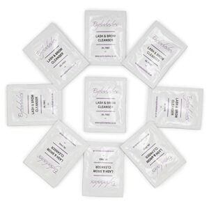 10 x Lash & Brow Foam Cleanser Sachets Lash Shampoo Lash Foam Concentrate Sachets Eyeluvlashes