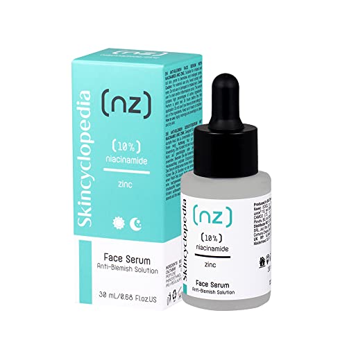 Skincyclopedia 10% Niacinamide Serum - Hyperpigmentation and Acne Scar Treatment - Pore Minimizer for Oily Skin - Suitable for Men and Women, 30m